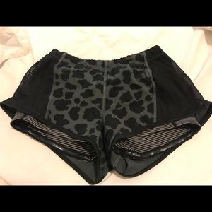Like new Lululemon running shorts size 4